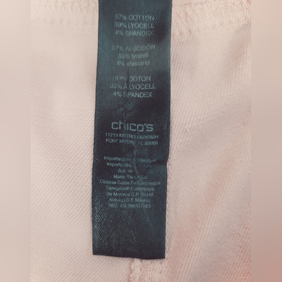 Chico's So Slimming Casual Ankle Length Pants Chico's Size 2 / Size 12 - Picture 6 of 10